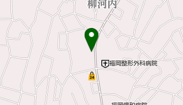 福岡皿山郵便局の地図画像