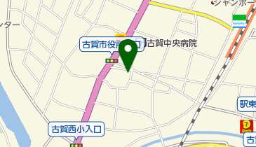 古賀駅前郵便局の地図画像