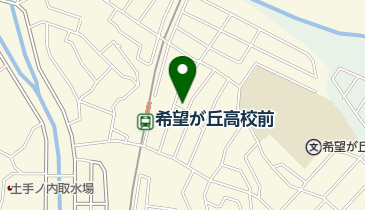 中間土手の内郵便局の地図画像