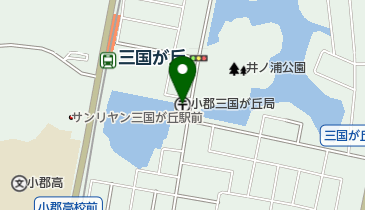 小郡三国が丘郵便局の地図画像