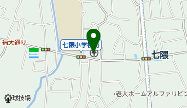 福岡七隈郵便局の地図画像