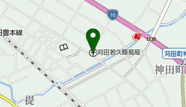 苅田若久簡易郵便局の地図画像