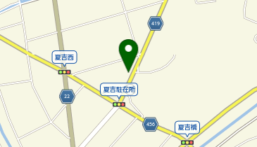 夏吉簡易郵便局の地図画像