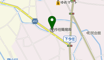 今任簡易郵便局の地図画像