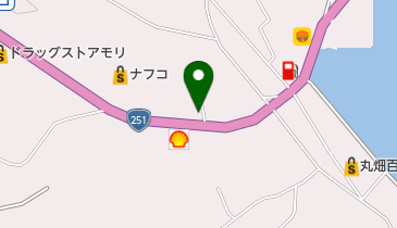 口之津郵便局の地図画像