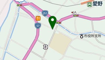 愛野郵便局の地図画像