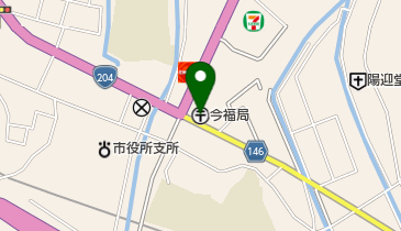 今福郵便局の地図画像
