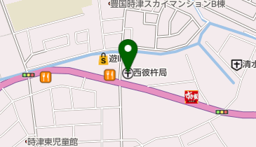 西彼杵郵便局の地図画像