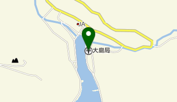 大島郵便局の地図画像