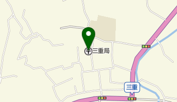 三重郵便局の地図画像