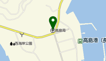 高島郵便局の地図画像