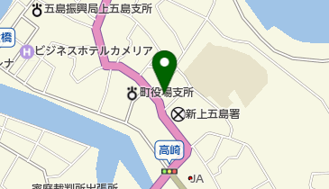 有川郵便局の地図画像