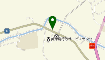 鶏知郵便局の地図画像