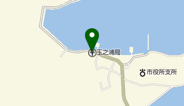 玉之浦郵便局の地図画像