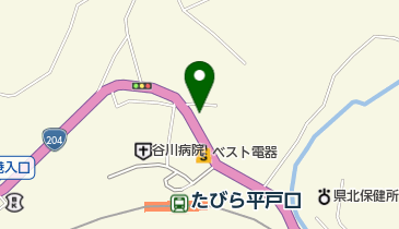 田平郵便局の地図画像