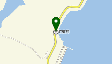 竹敷郵便局の地図画像