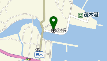 茂木郵便局の地図画像