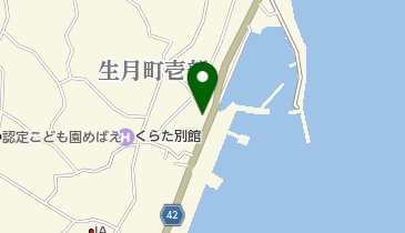 生月郵便局の地図画像
