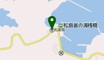 松島郵便局の地図画像