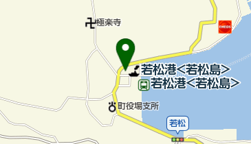 若松郵便局の地図画像