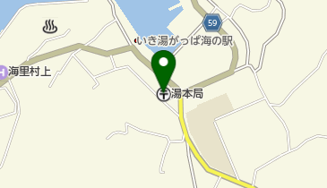 湯本郵便局の地図画像