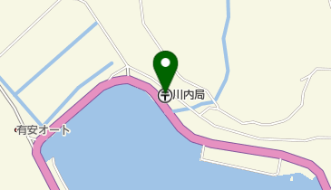 川内郵便局の地図画像