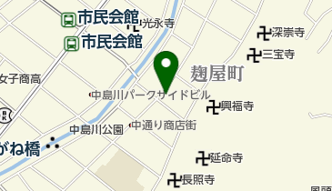 長崎麹屋郵便局の地図画像