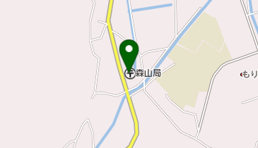 森山郵便局の地図画像