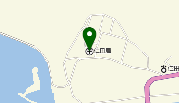 仁田郵便局の地図画像