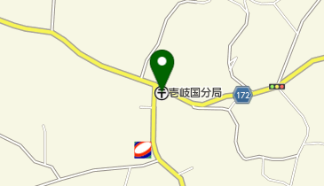 壱岐国分郵便局の地図画像