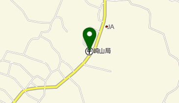 崎山郵便局の地図画像