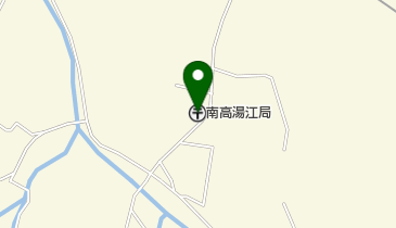 南高湯江郵便局の地図画像