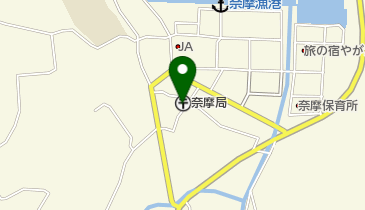 奈摩郵便局の地図画像