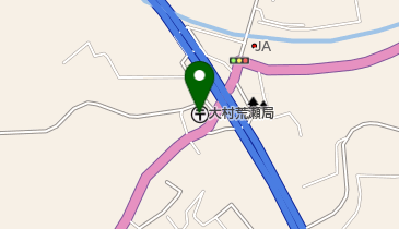 大村荒瀬郵便局の地図画像