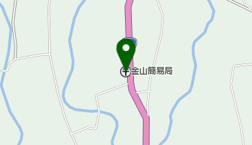 金山簡易郵便局の地図画像