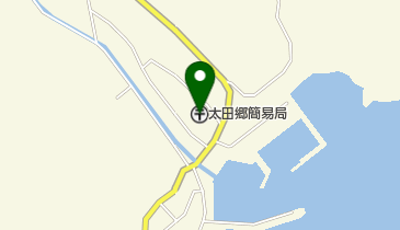 太田郷簡易郵便局の地図画像