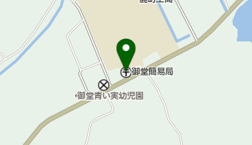 御堂簡易郵便局の地図画像