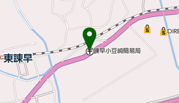 諫早小豆崎簡易郵便局の地図画像