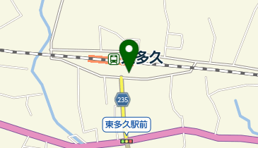 東多久郵便局の地図画像