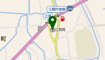 江見郵便局の地図画像