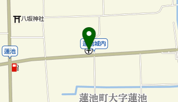 蓮池郵便局の地図画像