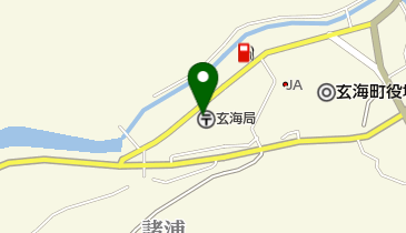 玄海郵便局の地図画像