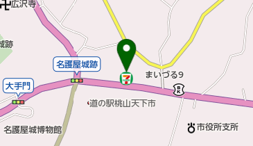 名護屋郵便局の地図画像