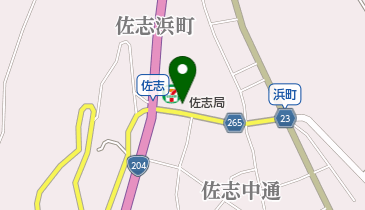 佐志郵便局の地図画像