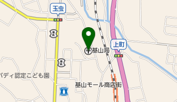 基山郵便局の地図画像