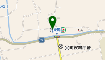 北茂安郵便局の地図画像