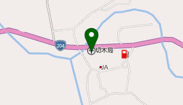 切木郵便局の地図画像