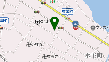 唐津大石町郵便局の地図画像