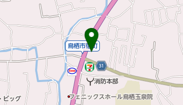 鳥栖土井郵便局の地図画像