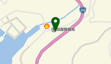 仮屋簡易郵便局の地図画像